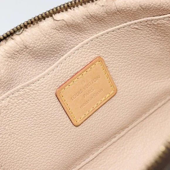 Authentic LOUIS VUITTON Monogram Pochette Cosmetic PM Pouch bst252-022826 - Picture 15 of 16